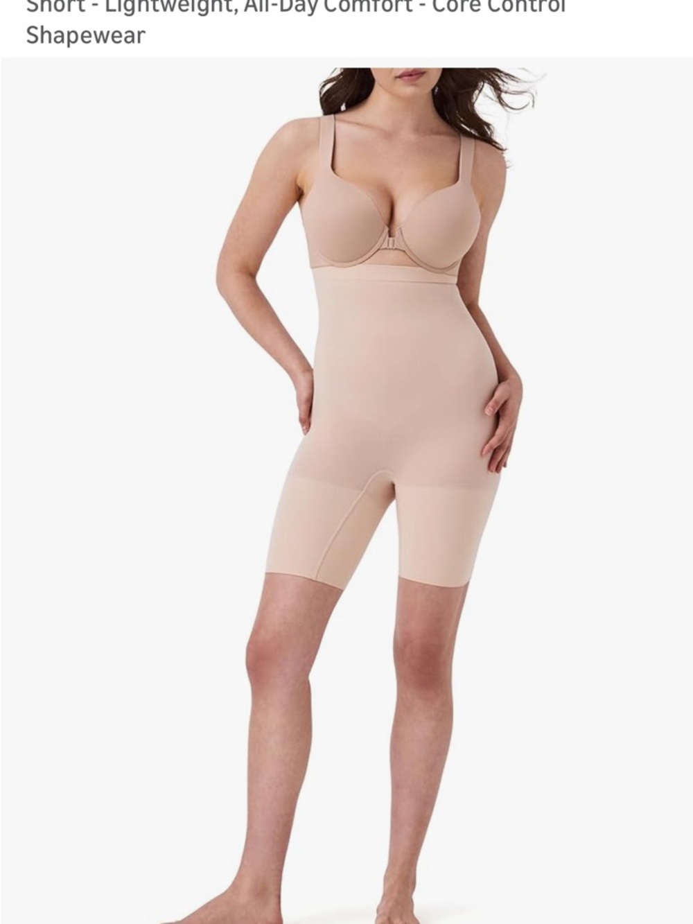 Spanx shapewear short
Large. Worn once